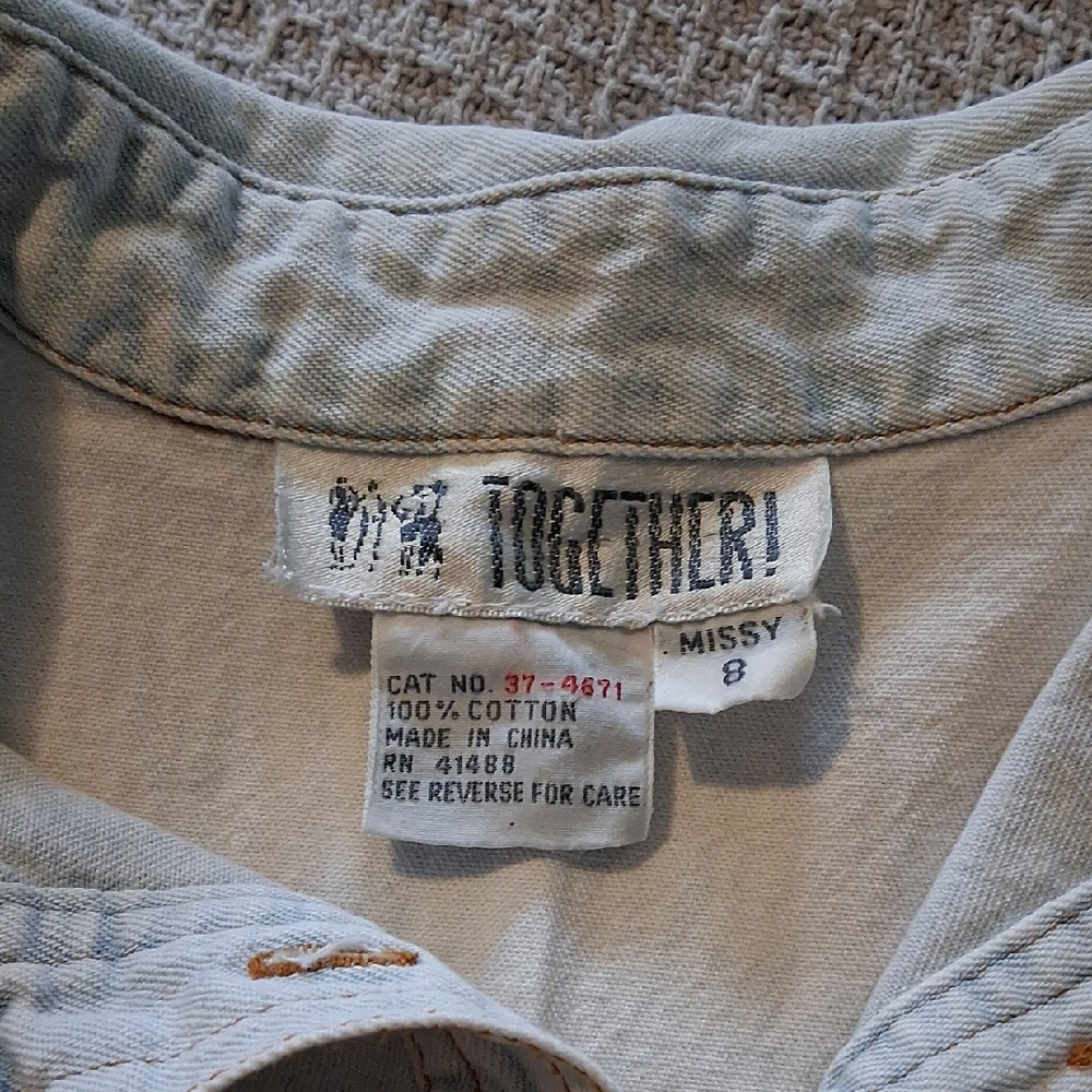 Together Light Blue Cotton Shirt